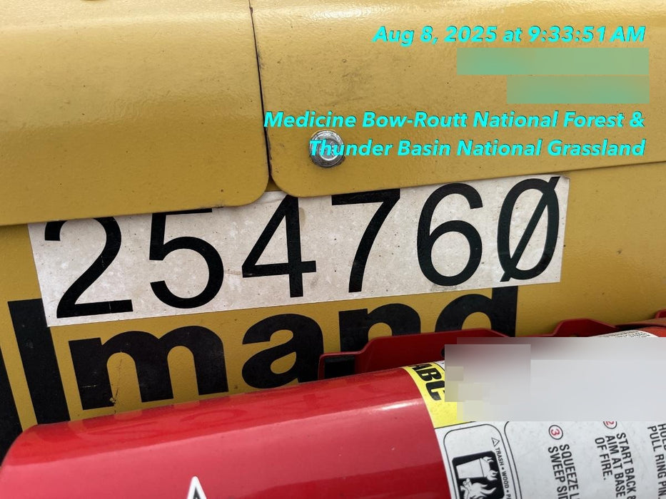 2022 Allmand NLV3GR (4) LED Light Fixture 350W, 23' Vertical Mast, 3kW Prime, Towable, ES Decals, T3