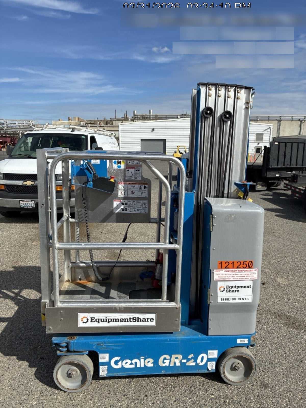 2020 GENIE GR-20