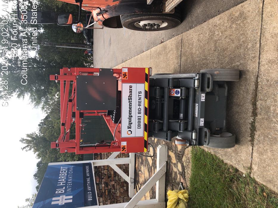 2020 Skyjack SJIII-3226 Solid NM Tires, Half height spring hinged entry gate, Dual Beacons