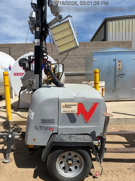 2019 Wacker Neuson LTV6K-LED Standard LED Towable Light Tower w/None