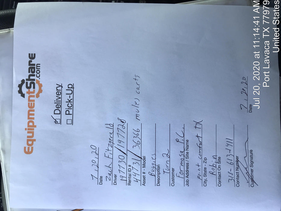 Kawasaki Mule PRO-DXT Movement Alarm, Beacon, Hard Top, ES Track Hardware