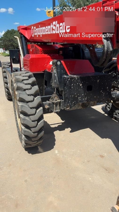 2019 Manitou MTA8044 74hp T4F, Open ROPS, Cab and Boom LED work lights, Auxiliary Hydraulics, Solid Tires, Amber strobe, Lift Hook 66" Carriage, 60" Forks