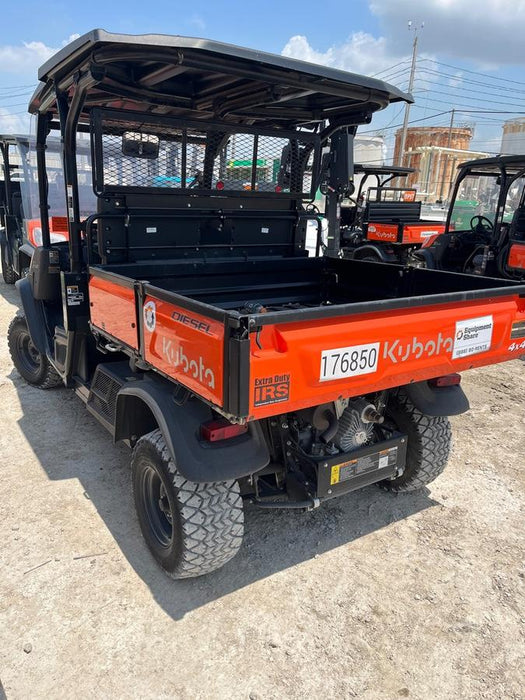 2022 Kubota RTV-X1140W-H Plastic Canopy, Windshield Acrylic Clear, LED Strobe Light, Wire Harness Kit, Back up Alarm