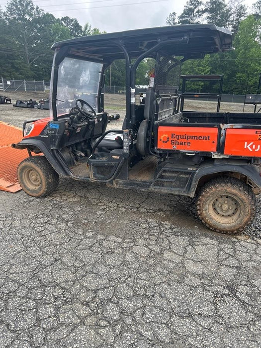 2022 Kubota RTV-X1140W-H Plastic Canopy, Windshield Acrylic Clear, LED Strobe Light, Wire Harness Kit, Back up Alarm