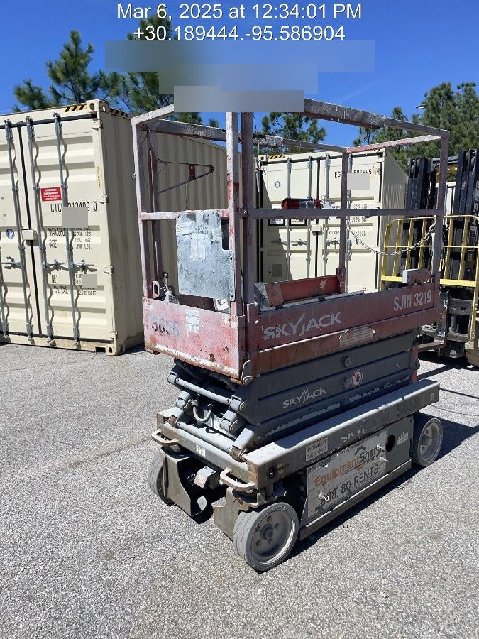 2017 Skyjack SJIII-3219 SJ3219, Trojan Battery Set, Extended Warranty 5yr/5k hr