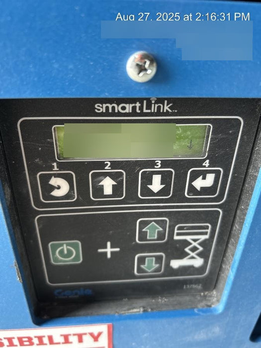 2019 Genie GS-1930 Fixed rails with chain Entry