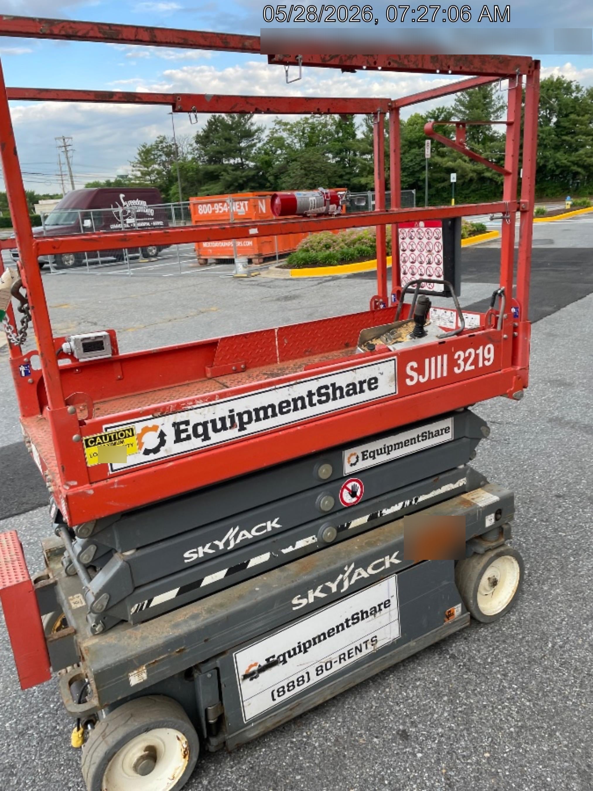 2019 Skyjack SJIII-3219 Standard w/Trojan Batteries