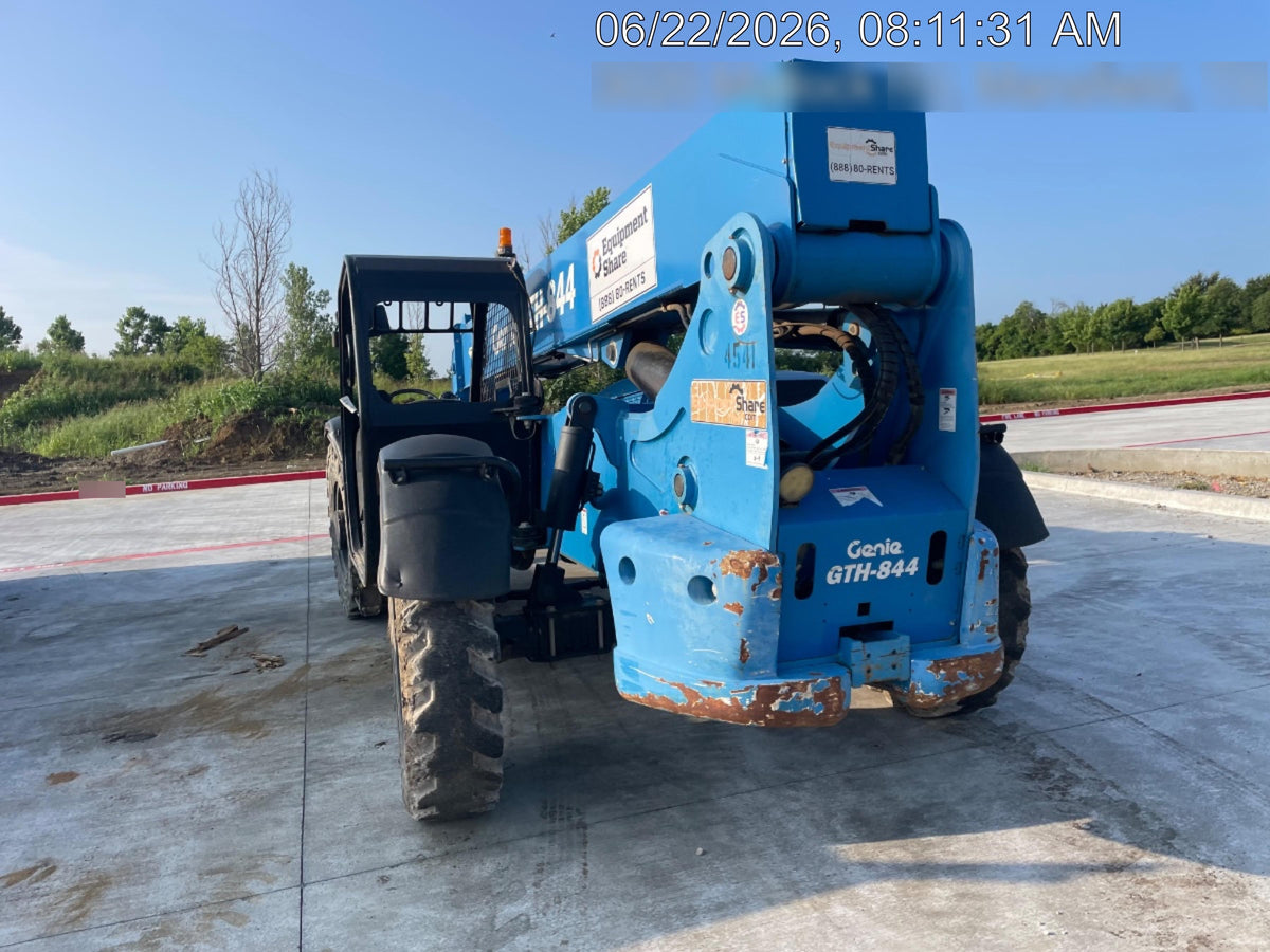 2017 Genie GTH-844 Solid Tires, Open Cab