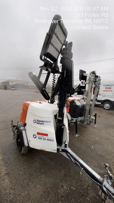 2023 Generac MLT2 Diesel, Flex Switch 120V Input, Powerzone Controller, 
(4) 320W LED Lights, 4kW Generator, 39.9 Gal Fuel Tank, 2" Ball, T3