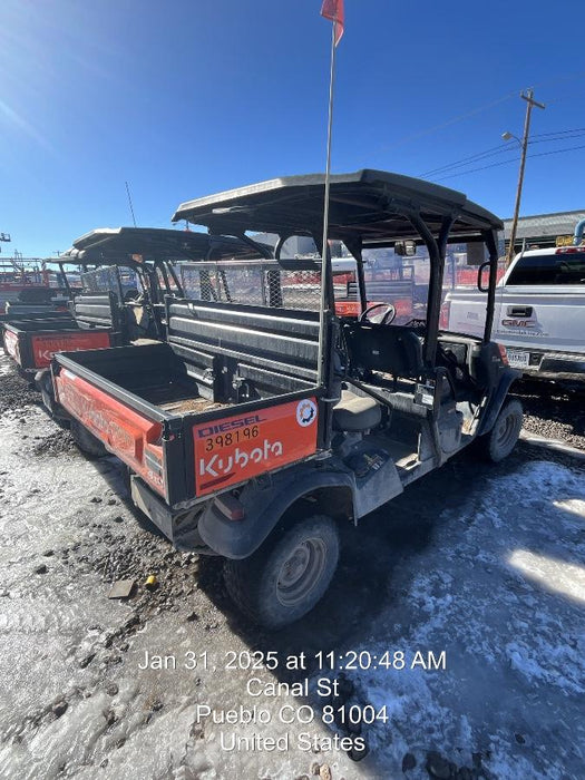2024 Kubota RTV-X1140W-H 4WD, LED Strobe, Windshield Acrylic Clear, Plastic Canopy, Wire Harness Kit, Backup Alarm