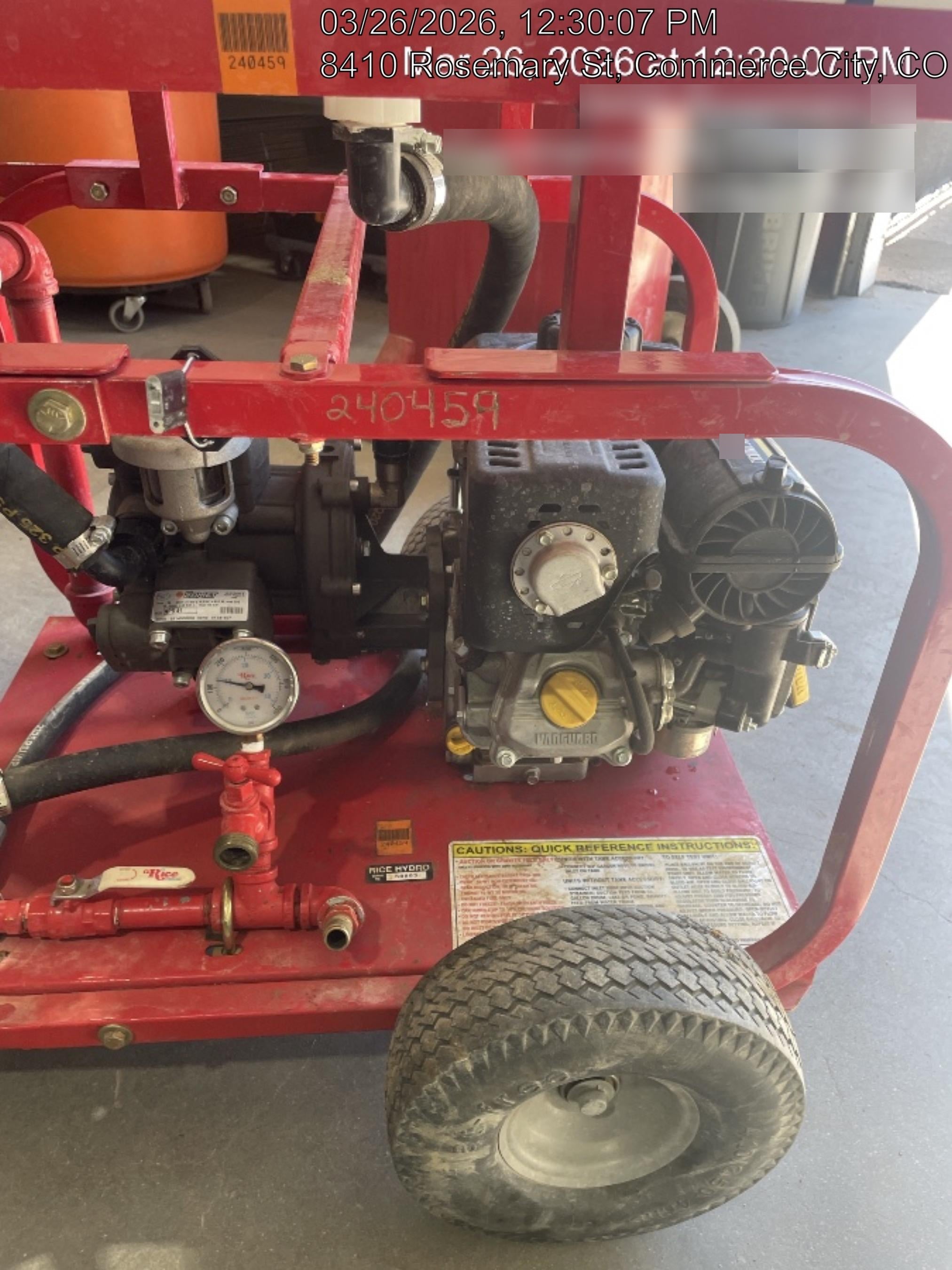 2022 RICE HYDRO DPV-3B