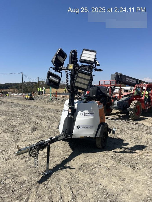 2023 Generac MLT2 Diesel, Flex Switch 120V Input, Powerzone Controller, (4) 320W LED Lights, 4kW Generator, 39.9 Gal Fuel Tank, 2" Ball, T3