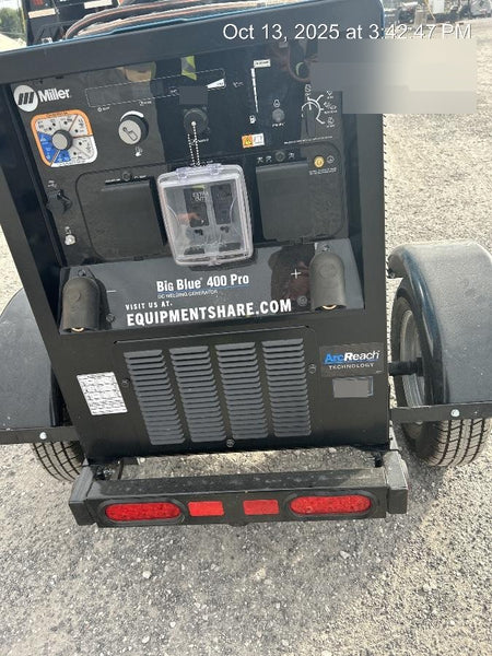 2025 MILLER ELECTRIC BIG BLUE 400