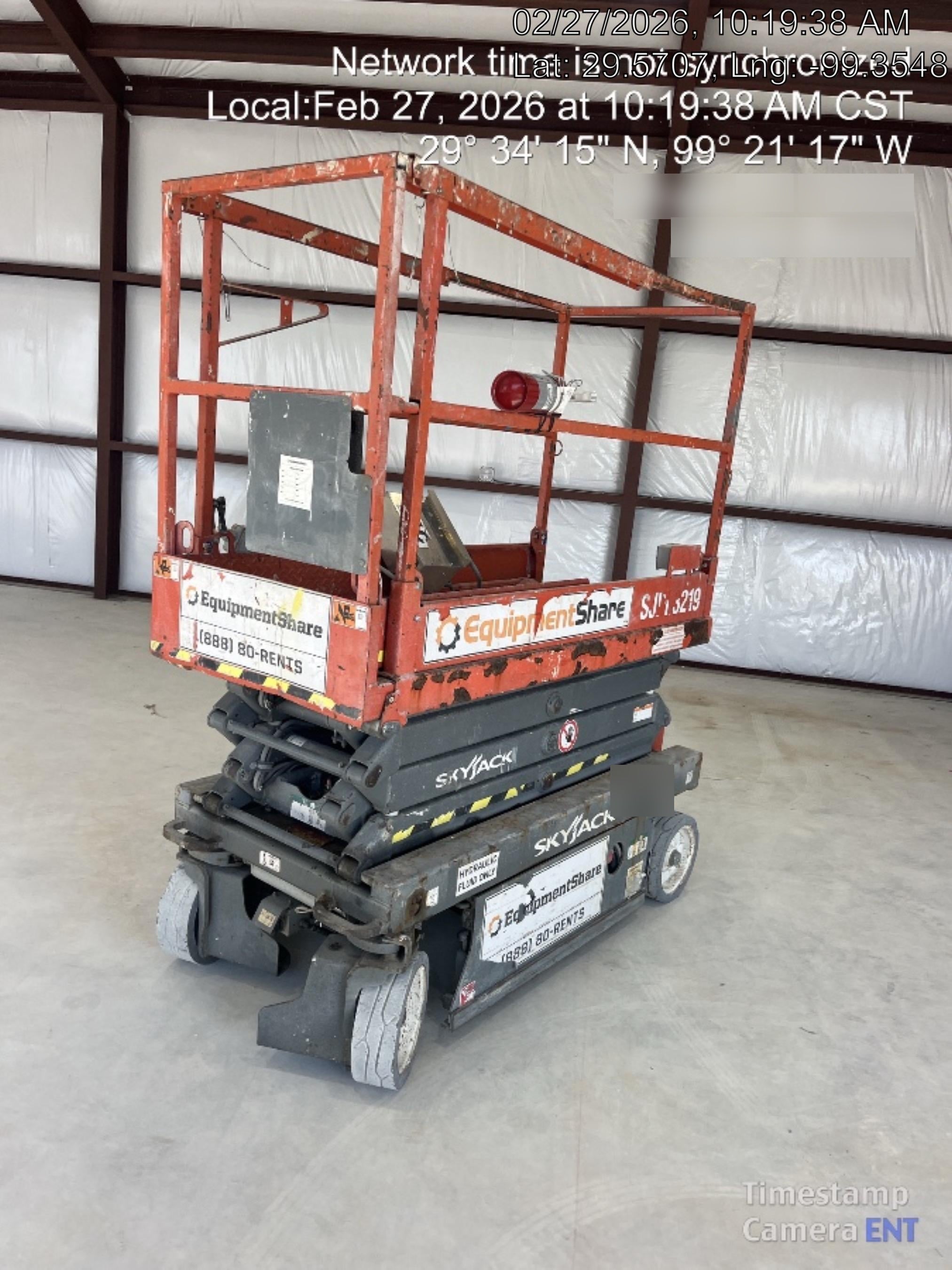 2019 Skyjack SJIII-3219 Standard w/Trojan Batteries