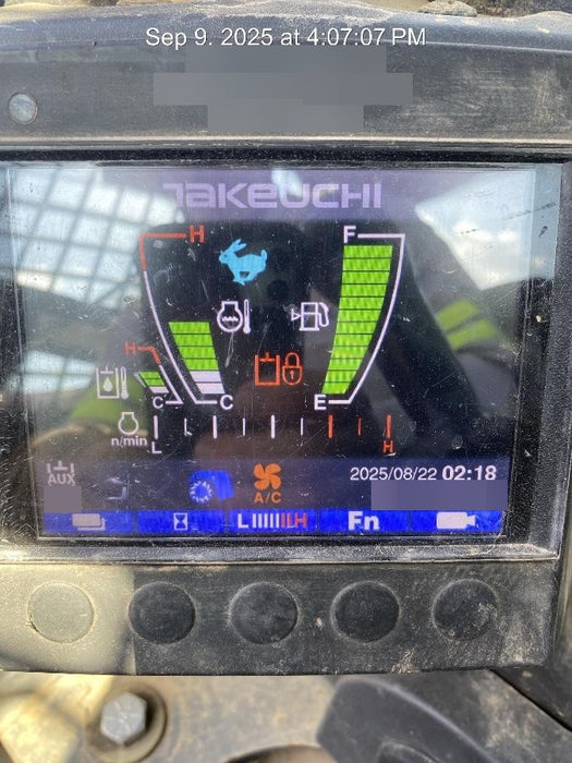 2020 TAKEUCHI TL8R2-CR