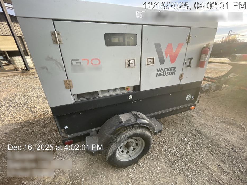 2019 WACKER NEUSON G70