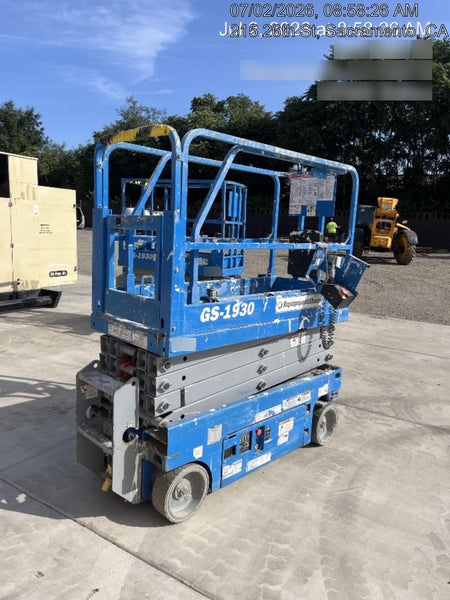 2019 Genie GS-1930 Half Height Swing Gate, 800W Inverter