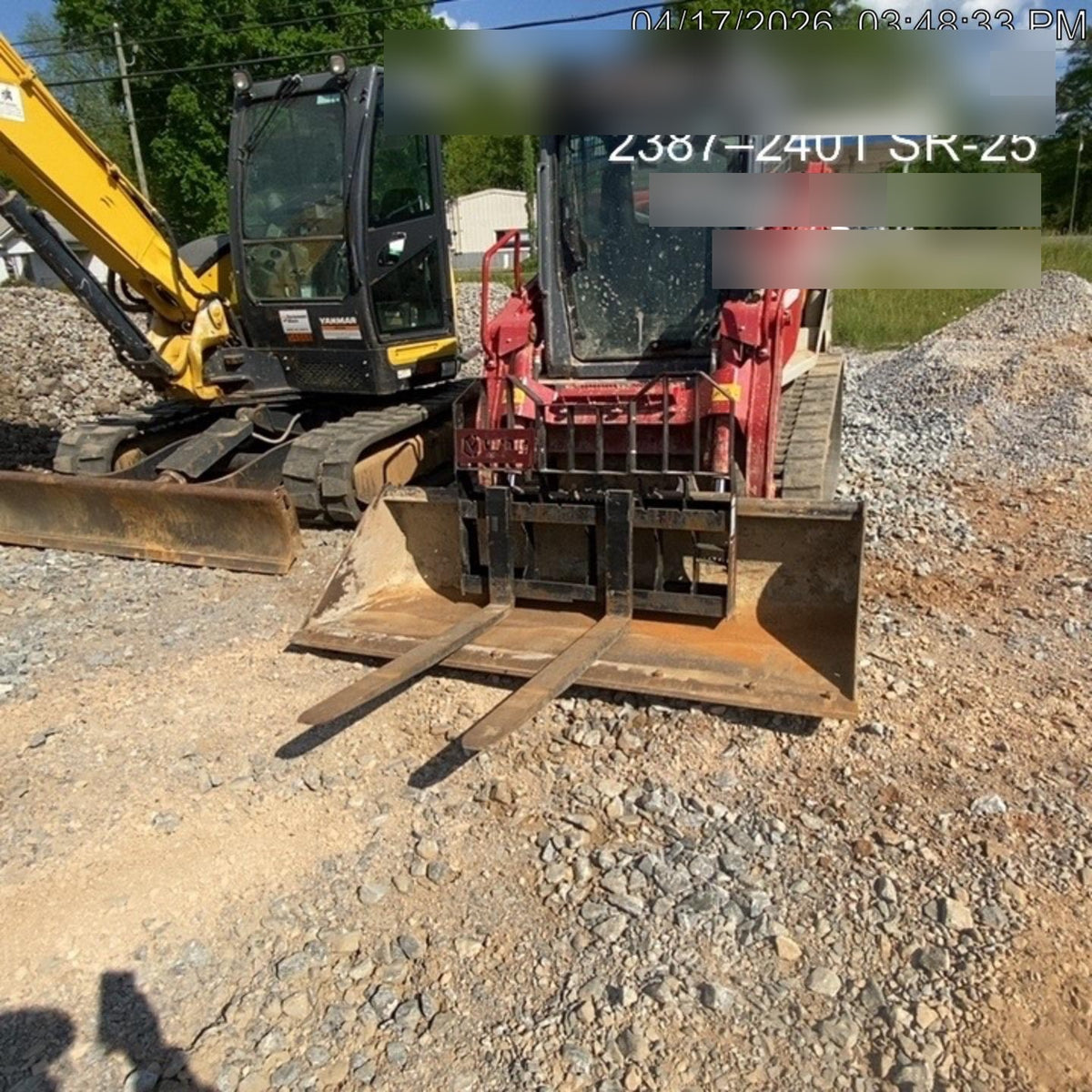 2025 VIRNIG 48" Pallet Forks - Virnig