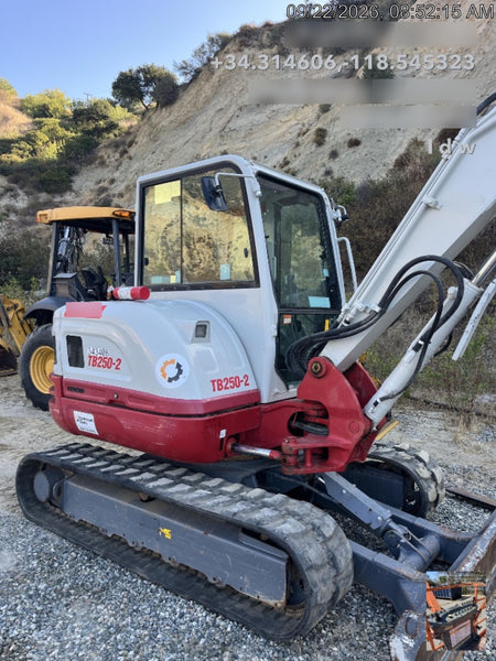 2023 TAKEUCHI TB250-2CR