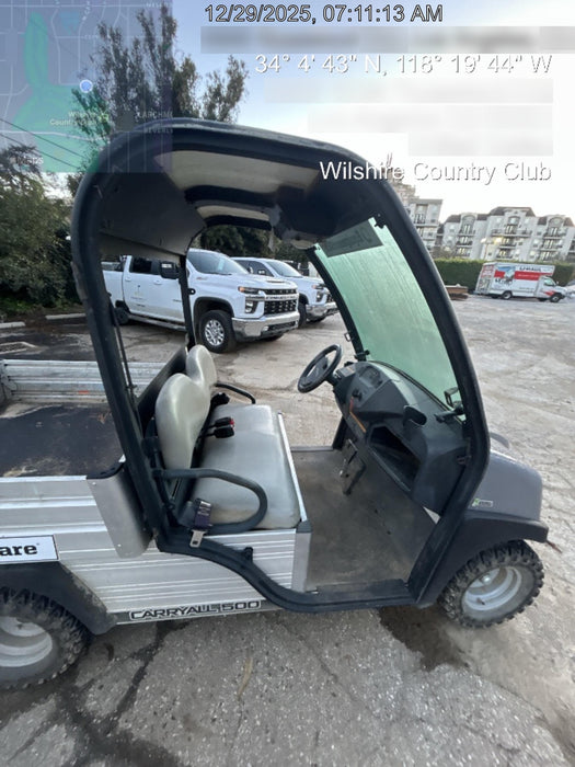 2020 Club Car CA500E Canopy, 48V Electric Drive System, 500 Amp Motor Controller, NM Tires