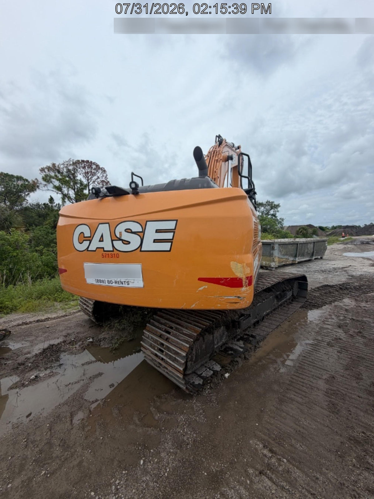 2025 CASE CX260E