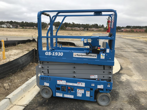 2019 Genie GS-1930 Fixed Rails with Chain Entry