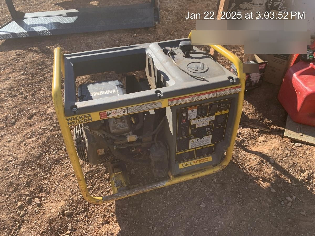 2018 WACKER NEUSON GPS9700V