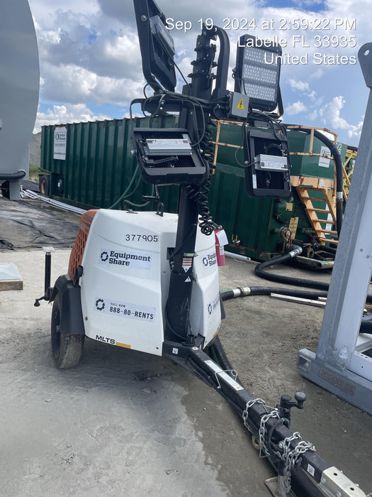 2023 Generac MLT2 Diesel, Flex Switch 120V Input, Powerzone Controller, 
(4) 320W LED Lights, 4kW Generator, 39.9 Gal Fuel Tank, 2" Ball, T3