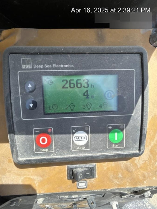 2022 Allmand NLV3GR (4) LED Light Fixture 350W, 23' Vertical Mast, 3kW Prime, Towable, Deep Sea L401, Leveling Jacks, Yanmar T4F 5.8hp