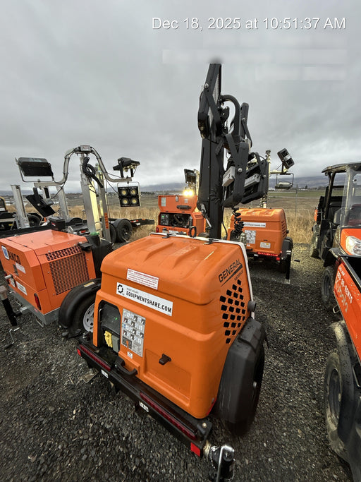 2023 Generac MLT2 Diesel, Flex Switch 120V Input, Powerzone Controller, (4) 320W LED Lights, 4kW Generator, 39.9 Gal Fuel Tank, 2" Ball, T3