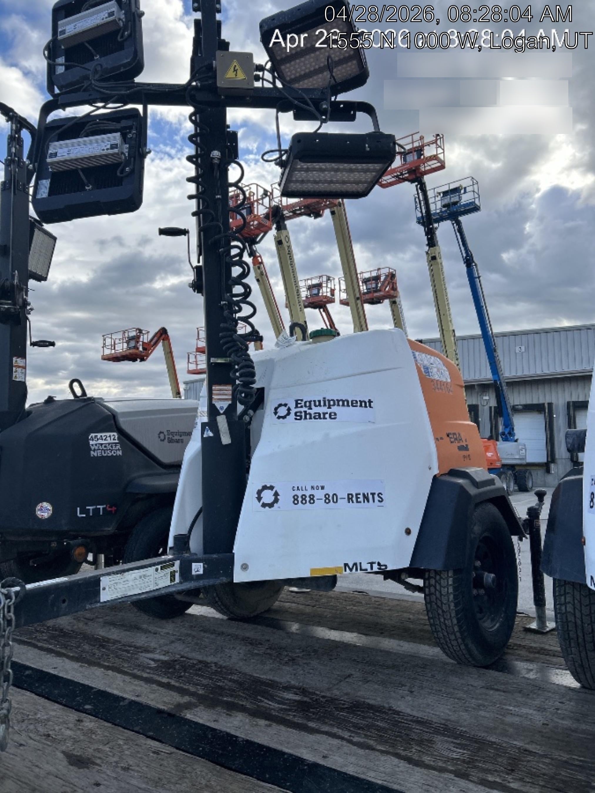 2023 Generac MLT2 Diesel, Flex Switch 120V Input, Powerzone Controller, (4) 320W LED Lights, 4kW Generator, 39.9 Gal Fuel Tank, 2" Ball, T3