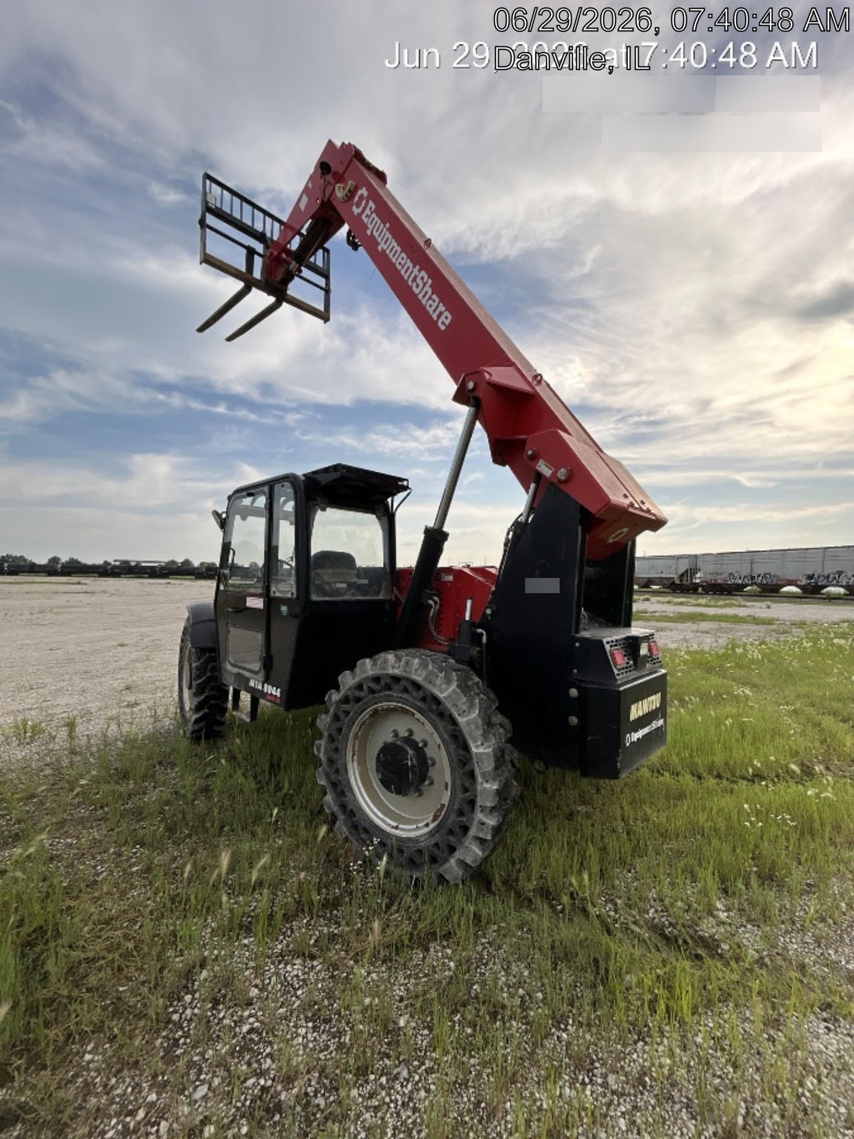 2020 Manitou MTA8044 Cab/Heat/Air, Solid Tires, Work Lights, Beacon, Aux Hydraulics, Back up Alarm, Lifting Eye, Mirrors, ES Keypad