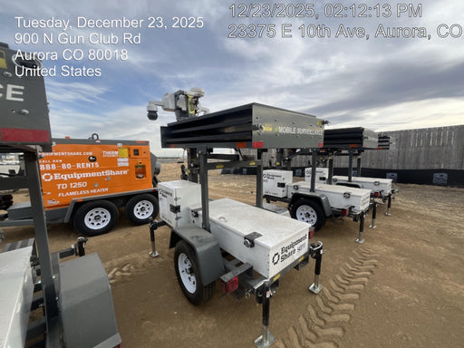 2025 NATIONAL SIGNAL Sunray Solar-Powered Mobile Integrator Tower