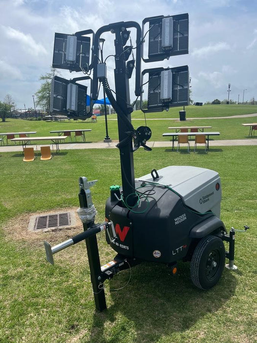 2024 Wacker Neuson LTT4 Diesel, Kohler KDW702, Deep Sea Controller, Auto Start, LED 320W, Bypass Outlet, T3