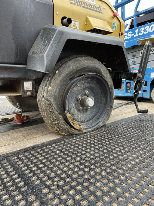 2022 Allmand NLV3GR (4) LED Light Fixture 350W, 23' Vertical Mast, 3kW Prime, Towable, Deep Sea L401, Leveling Jacks, Yanmar T4F 5.8hp