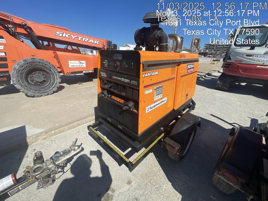 2022 Lincoln Electric Vantage 549X VANTAGE 549X READY-PAK 3