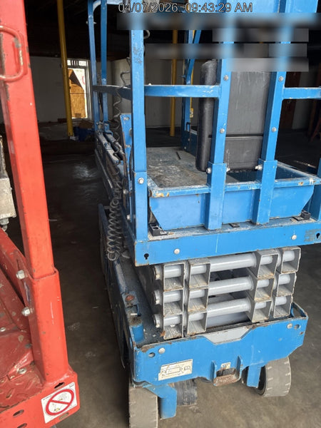 2019 Genie GS-1930 Fixed Rails with Chain Entry