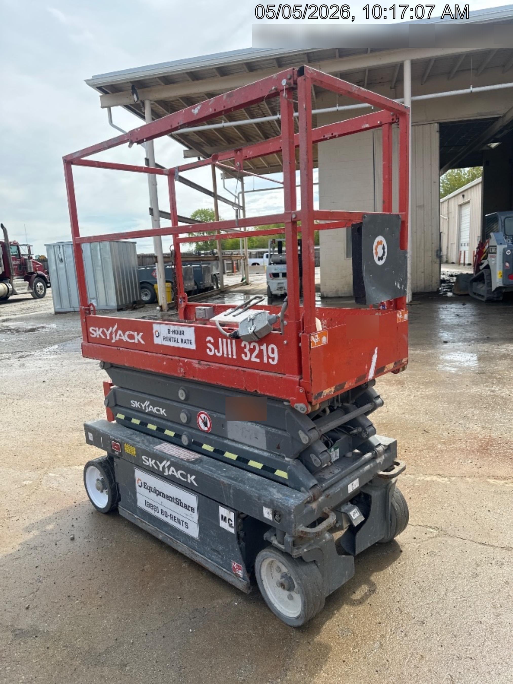 2016 Skyjack SJIII-3219 Standard Rental Specs