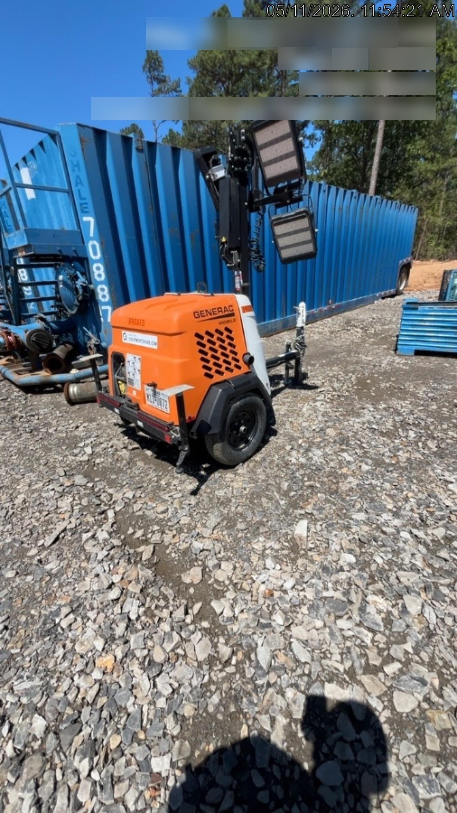 2024 Generac MLT2 Diesel, Flex Switch 120V Input, Powerzone Controller, 
(4) 320W LED Lights, 4kW Generator, 39.9 Gal Fuel Tank, 2" Ball, T3
