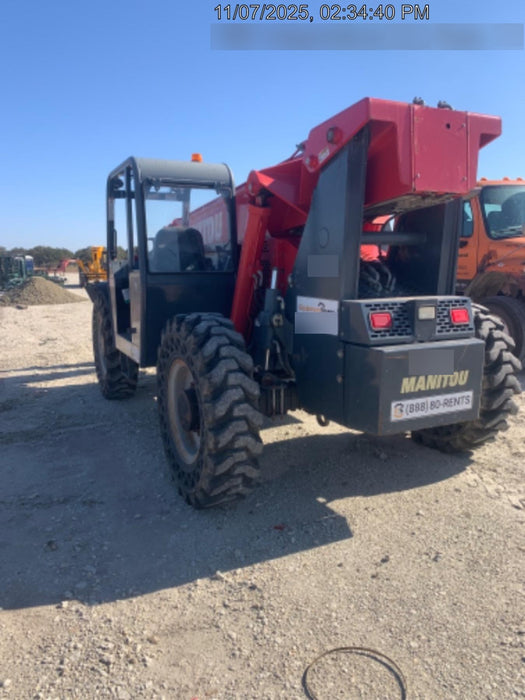 2018 Manitou MTA10055 MTA10055 - 120 HP T4, Canopy, Worklights/Strobe, Beacon, 66" Carriage, 60" Forks, Solid Tires, Lift Hook, Aux Hydraulics