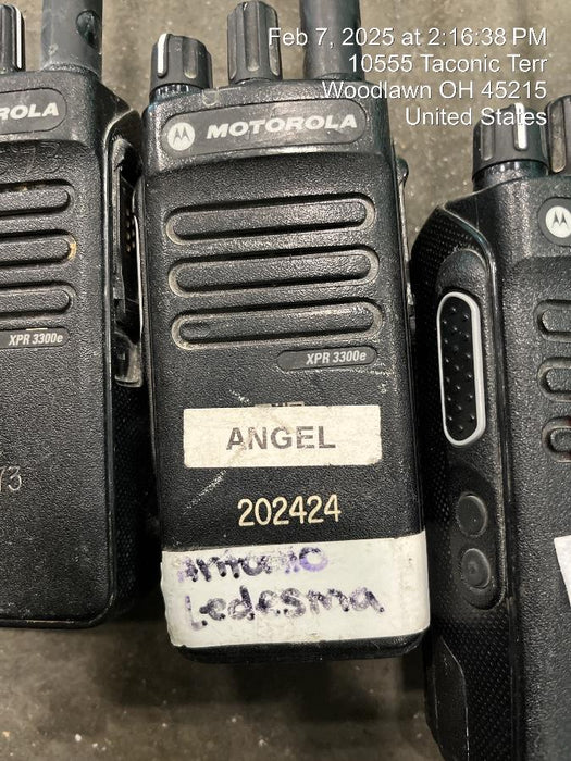 2021 MOTOROLA XPR3300E