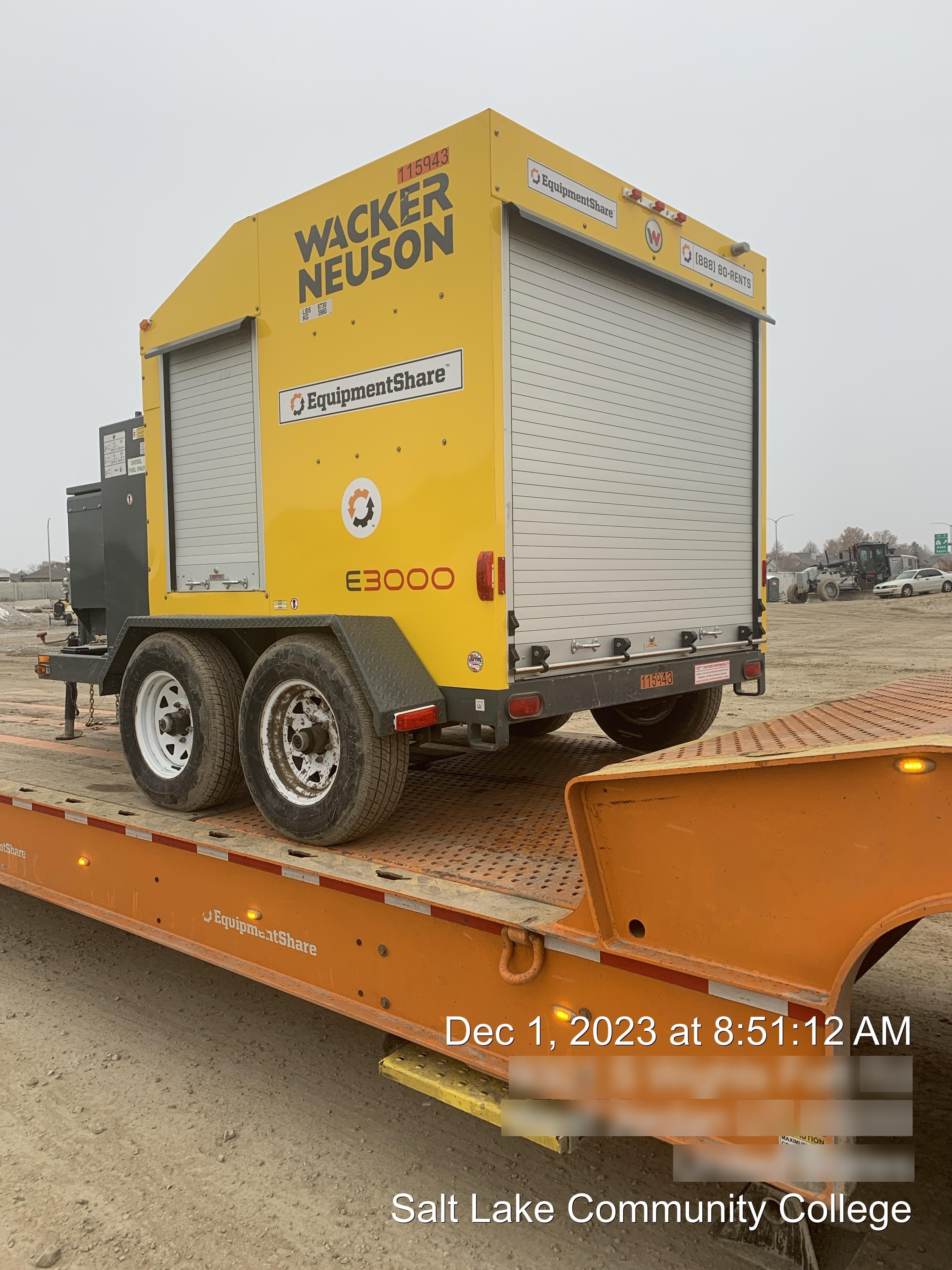 2020 WACKER NEUSON E3000