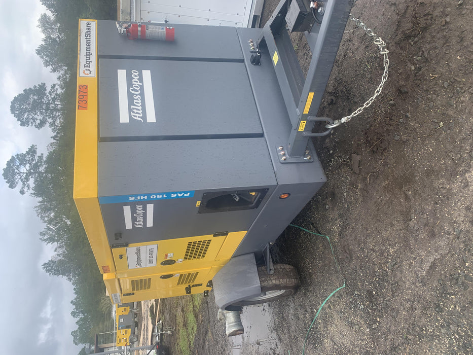 2020 ATLAS COPCO PAS 150 HF CS Enclosed