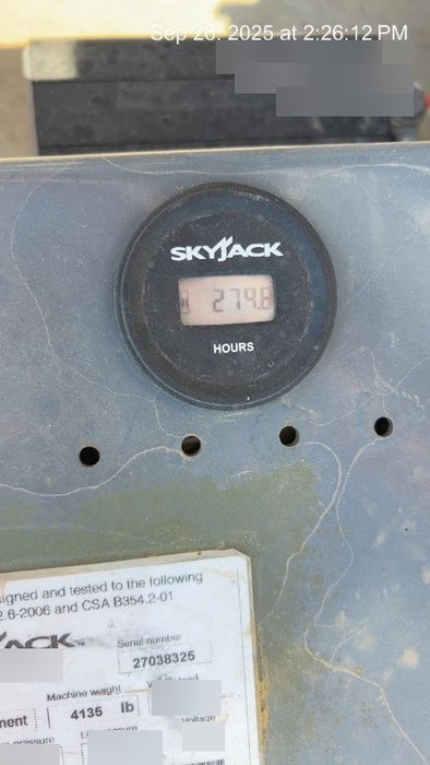 2018 SKYJACK SJIII-3226
