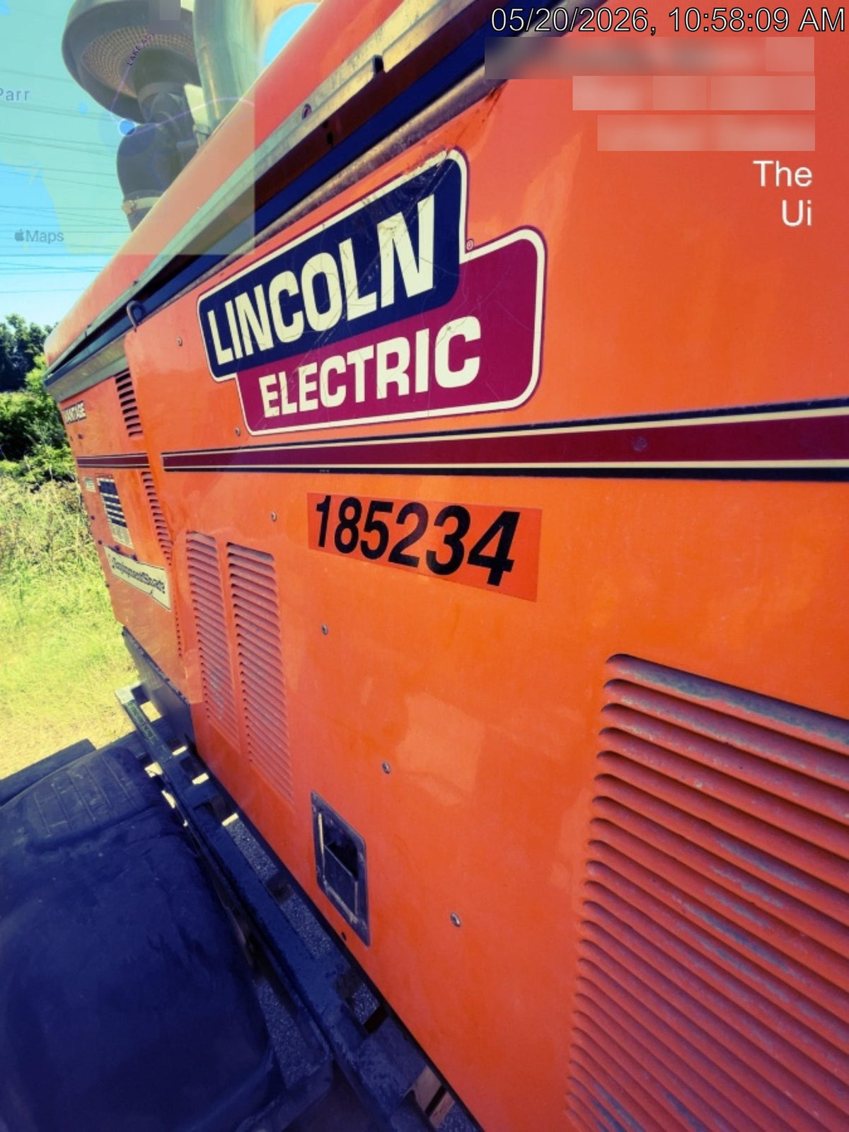 2021 Lincoln Electric Vantage 549X Ready Pak 3, ORANGE (includes trailer, cable rack, fender light kit)