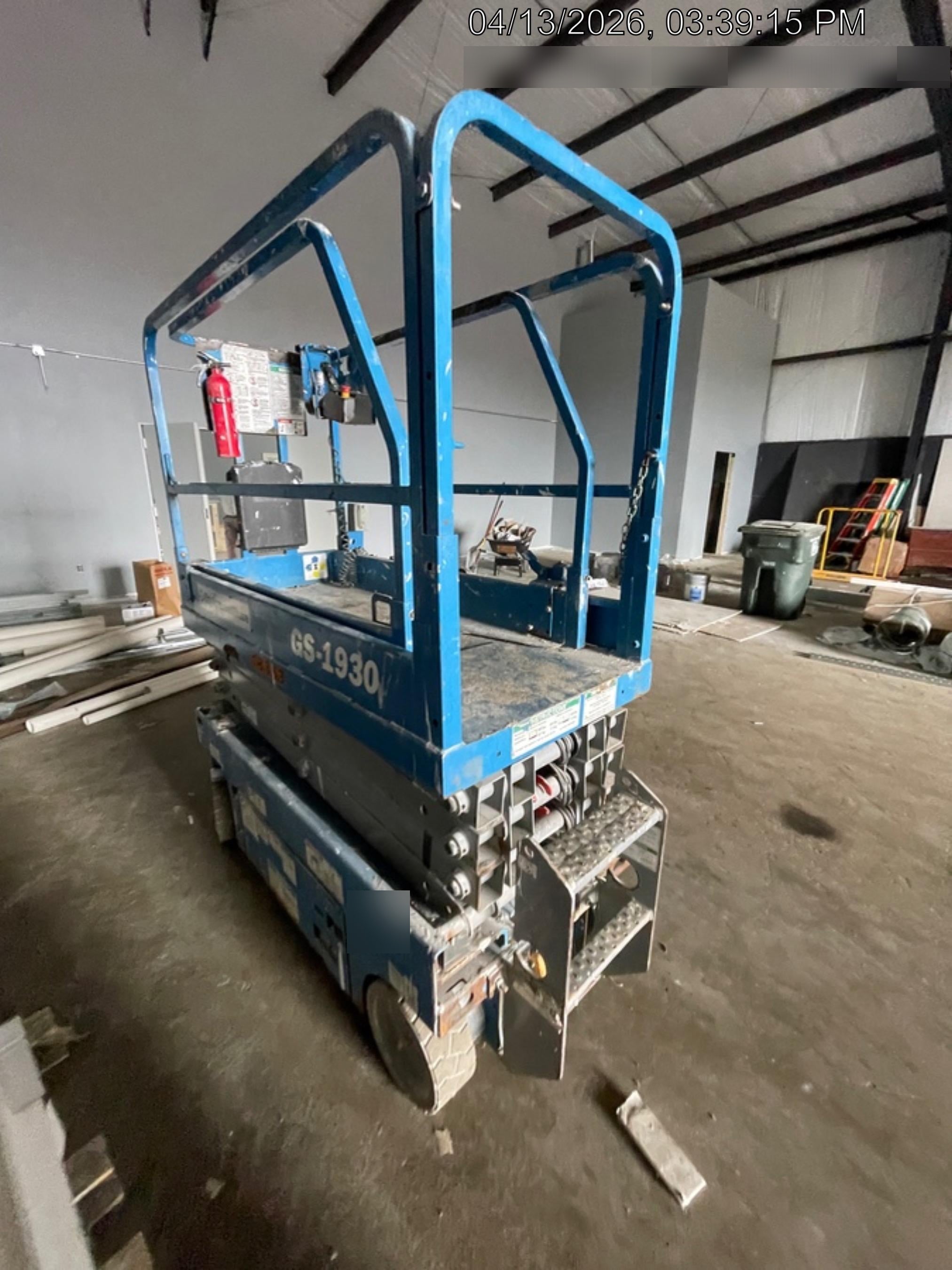2018 Genie GS-1930 Genie GS-1930 Scissor Lift w/Standard Options