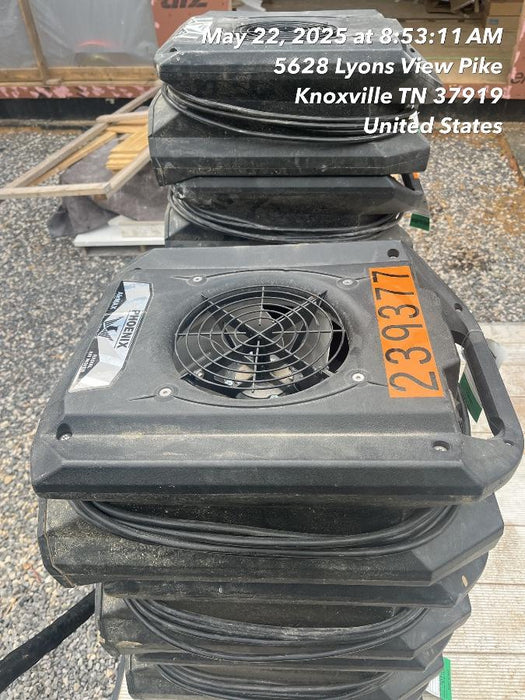 2022 PHOENIX AirMAX Radial Air Mover