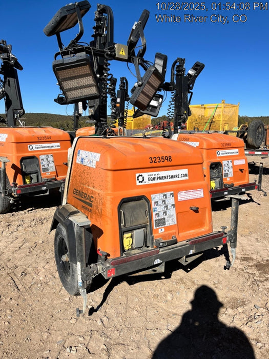 2023 Generac MLT2 Diesel, Flex Switch 120V Input, Powerzone Controller, (4) 320W LED Lights, 4kW Generator, 39.9 Gal Fuel Tank, 2" Ball, T3