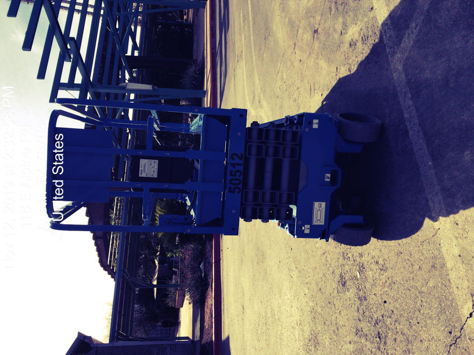 2019 Genie GS-1930 Fixed Rails with Chain Entry