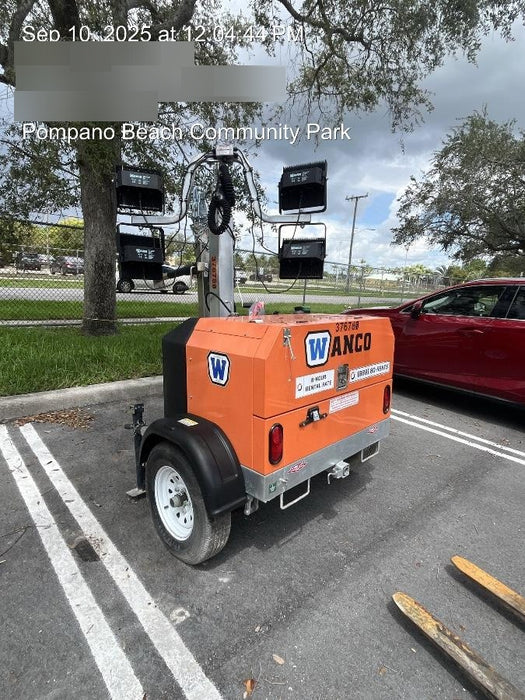 2023 Wanco WLTT-4MM4K Diesel, Deep Sea Controller, Shore Power Plug, Auto Start, (4) 350W LED Floodlights, 4kW Generator, 60 Gal Fuel Tank, 2" Ball, T3